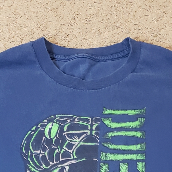 WWE Randy Orton Viper Shirt RKO Dues Paid Professional Wrestling Large - Picture 12 of 12